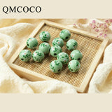 Chinoiserie 16mm Wooden Round Beads DIY Crafts Bracelet Accessories