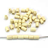 Tube Beads Column TubeLoose Spacer Wooden 8X5mm Beads For DIY Bracelets