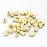 Tube Beads Column TubeLoose Spacer Wooden 8X5mm Beads For DIY Bracelets