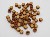 500 pcs 6X6mm Natural Cube Wood Beads Wooden Spacer