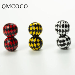20Pcs 16mm Colorful Wooden Beads DIY Accessories Children Toys