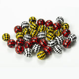 20Pcs 16mm Colorful Wooden Beads DIY Accessories Children Toys