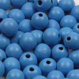 Colorful Wooden Round Spacer Beads for Jewelry Making DIY