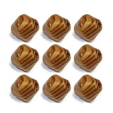 50pcs Natural Wooden Pine Beads 16mm DIY Necklaces Bead