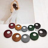 Natural Wood Beads for Earrings Making 50Pcs