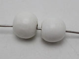 25 Large Round Wood Beads 20mm
