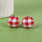 25pcs Multicolor Wooden Round Beads 16mm DIY Bracelet Necklace