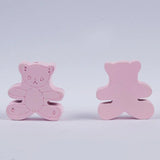 20Pcs 6 Colors Animal Shape Wooden Beads for Jewelry Making Crafts