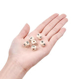 100PCS Square Wood Letter Beads Alphabet Loose Bead for Jewelry Making