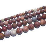Pink Petrified Wood Stone Beads 6-12 MM DIY Jewelry Making Bracelet Necklace