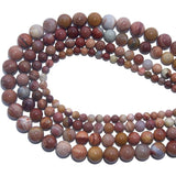 Pink Petrified Wood Stone Beads 6-12 MM DIY Jewelry Making Bracelet Necklace