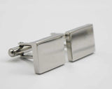 Classic Mens Cufflinks Stainless Steel Wedding Present