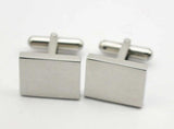 Classic Mens Cufflinks Stainless Steel Wedding Present