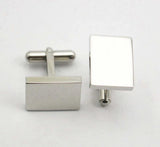Classic Mens Cufflinks Stainless Steel Wedding Present