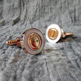 Pearl Fritillaria French Cufflinks for Men and Women