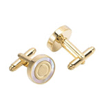 Pearl Fritillaria French Cufflinks for Men and Women