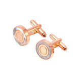 Pearl Fritillaria French Cufflinks for Men and Women