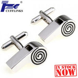 Whistle Cufflink Cuff Link Set, 2 Pairs