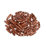 Wood Toggle Horn Buckles for Sewing Crafts Duffel Coat Overcoat