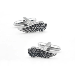 Men's Angel Wing Cuff Links Copper Material Cufflinks