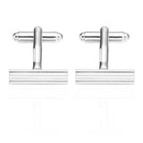 Stainless Copper Cufflinks Square Designs Men Formal Sleeve Accessory