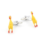 Men's Chicken Cuff Links - Copper Material