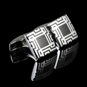 CMAN Flowers cufflinks for French shirt