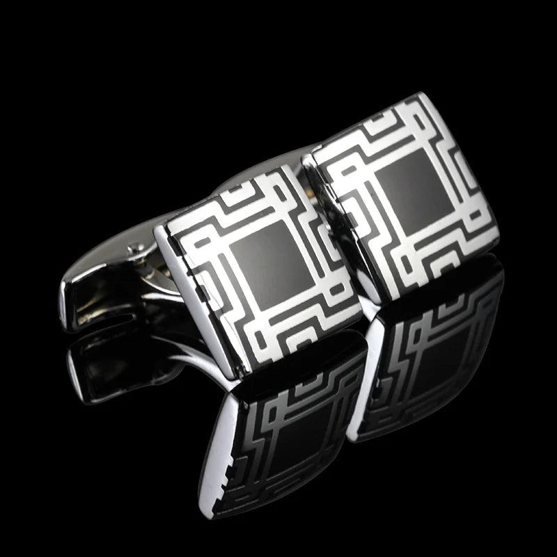 CMAN Flowers cufflinks for French shirt
