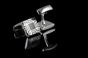 CMAN Flowers cufflinks for French shirt