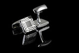 CMAN Flowers cufflinks for French shirt