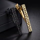 MeMolissa Copper Tie Clip Wedding Tie Clasp Clip Men's Ties Bar Pin