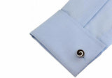 Enamel Cufflinks Copper Round Gift For Men