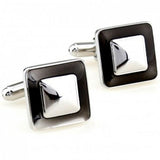 Pyramid Cufflink Cuff Link 1 Pair Big Promotion