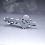 Tangula Jewish Priests Rabbi Portrait Tie Clip Stainless Steel Judaism Religion