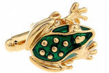 Frog Cufflinks, Copper Material, Wholesale & Retail