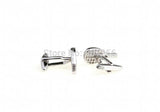 Men's Silver Tennis Racket Cuff Links Wholesale & Retail