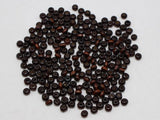 1000 Brown 4mm Round Wood Seed Beads
