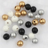 Summer Wooden Beads for DIY Jewelry Making 6/8/10/12mm
