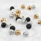 Summer Wooden Beads for DIY Jewelry Making 6/8/10/12mm