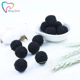10PCS 16-20 MM Crochet Wooden Round Beads DIY Nursing Jewelry Teething Teether