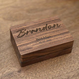 Personalized Groomsmen Cufflinks Wedding Gift Set