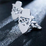 Jewish Priests Rabbi Portrait Cufflinks - Mens Religion Amulet Jewelry