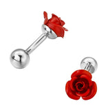 Red Rose Cufflinks Hipster Cufflinks For Men Gift for High Men