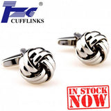 Knots Cufflink Cuff Link 2 Pairs
