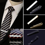 Vintage Copper Tie Bar Pinch Clip for Skinny 4.3cm Ties