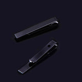 Vintage Copper Tie Bar Pinch Clip for Skinny 4.3cm Ties