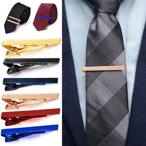 Men Jewelry Pin Clasp Short Necktie Clips Business Clip