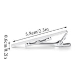 Men Jewelry Pin Clasp Short Necktie Clips Business Clip