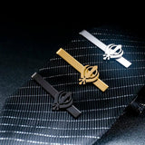 Vintage Sikhism Symbol Tie Clips Stainless Steel Men Necktie Clip