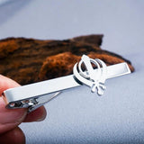 Vintage Sikhism Symbol Tie Clips Stainless Steel Men Necktie Clip
